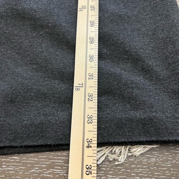 Trina Turk Three Quarter Sleeve Lined Gray Sheath Dress With Defined Waist - Picture 10 of 16